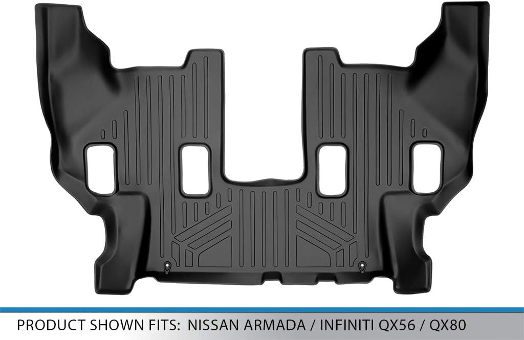 MAXLINER Floor Mats 3rd Row Liner for 2011-2013 Infiniti QX56