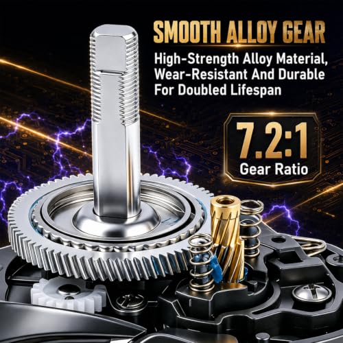 Image of Sougayilang Baitcasting Fishing Reel, 8:1 High Speed Gear Ratio Super Smooth and Powerful Low Profile Baitcaster Reel with Maganic Brake System for Freshwater,Saltwater Best Gifts