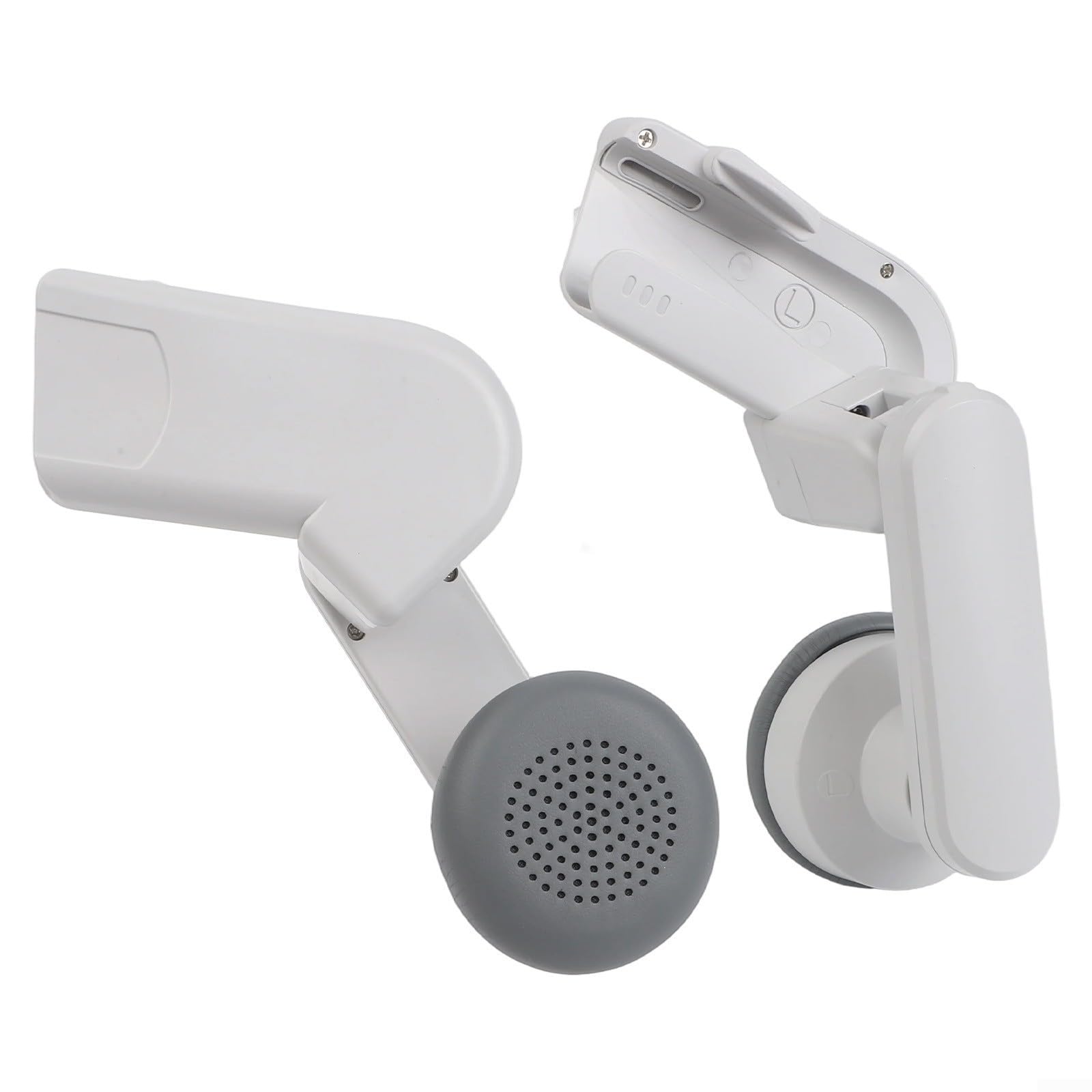 NexRen Orejeras envolventes de realidad virtual, para Meta para 3/3S, cubiertas de sonido ABS para bloquear el ruido externo, color blanco