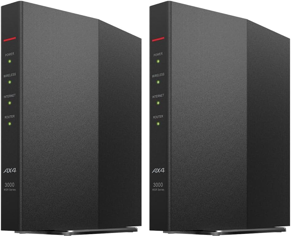 Amazon | バッファロー Wi-Fi 6 ルーター 2401+573Mbps WSR-3000AX4P