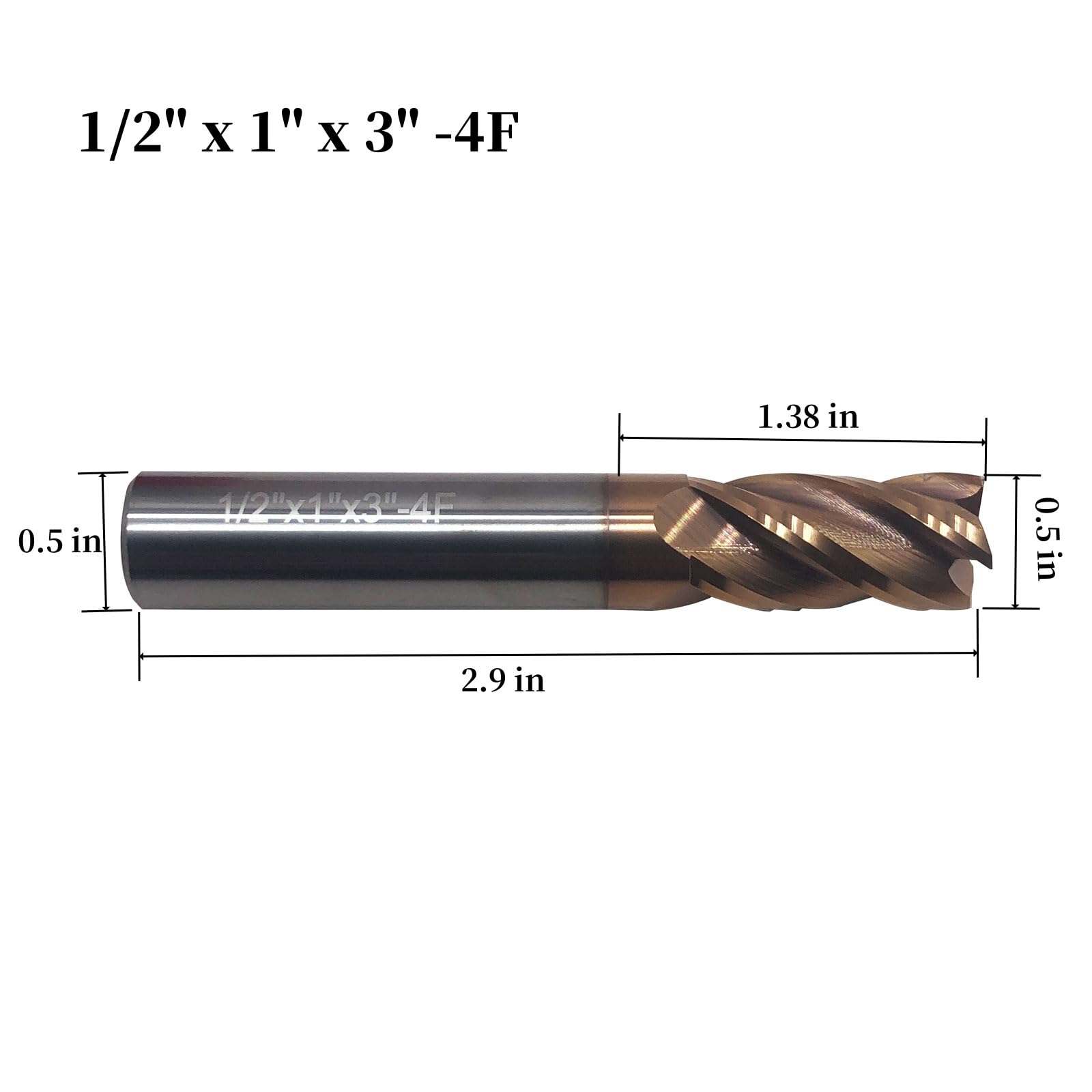 HRC 55 Degree Milling Cutter Carbide End Mill - Buy Carbide Milling