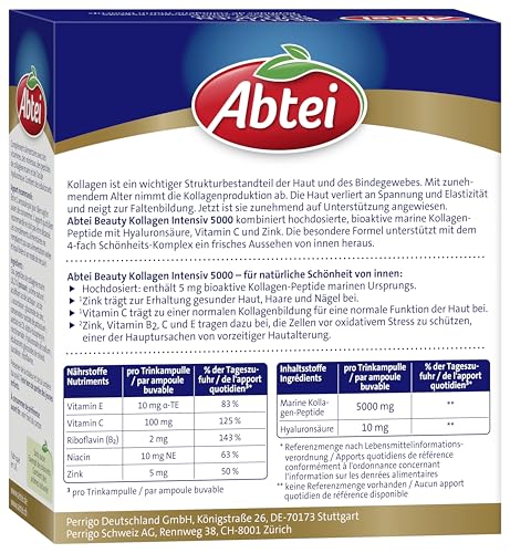 ABTEI Beauty Kollagen Intensiv 5000 - Kollagen-Trinkampullen - 30 St. – Ansicht 5