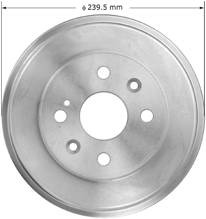 Image of Bendix Premium PDR0842 Rear Brake Drum for Mazda 2 2014-2011
