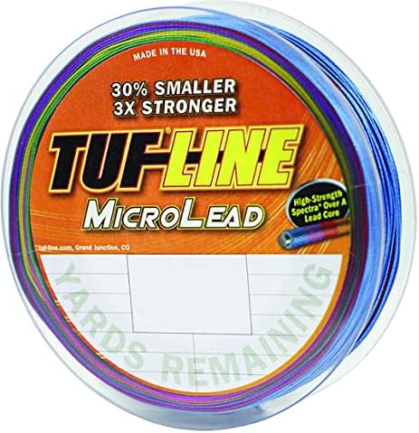 Tuf-Line ML18100 Micro Lead Core Spectra Braid Trolling Line, 18-Pound