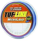 Tuf-Line ML18100 Micro Lead Core Spectra Braid Trolling Line, 18-Pound