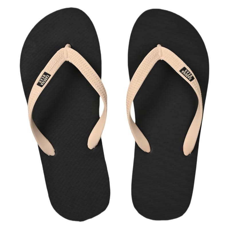 Men’s Slim Flip Flops – Lightweight Rubber Thong Sandals, Breathable Non-Slip Beach & Shower Slippers, Casual Summer Outdoor Footwear