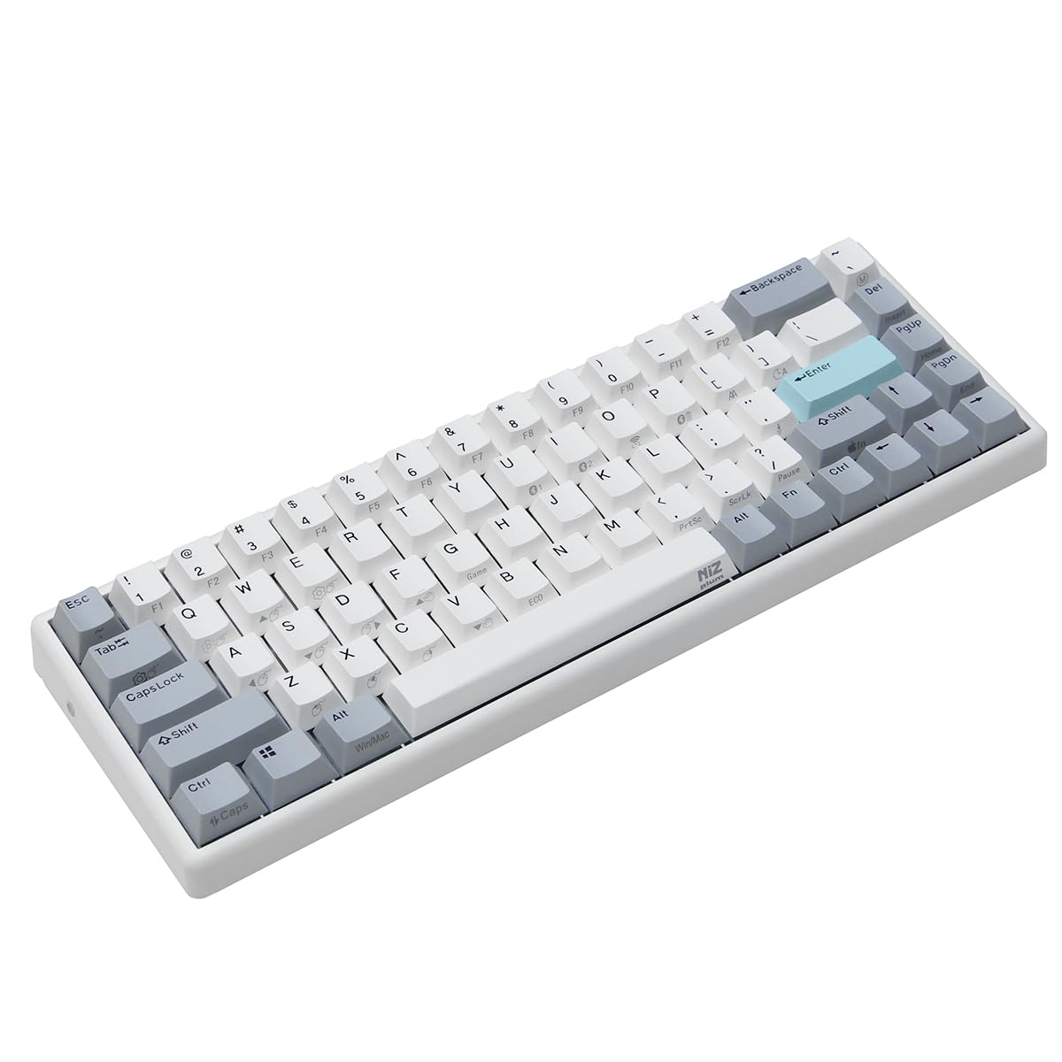 【限定値下げ】ダッフィー　ワイヤレスキーボード NiZ X87 静電容量無接点キーボード バックライト付き 黒い