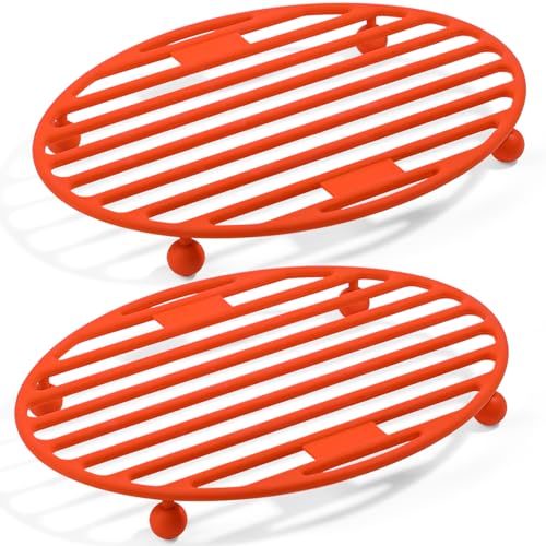 Grille à rôtir pour éliminer les graisses Webake en silicone de 28x20.3 cm - 2