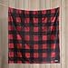 Eddie Bauer - Throw Blanket, Faux Fur Reversible Bedding, Buffalo Plaid Home Decor for All Seasons (Red/Black, 50