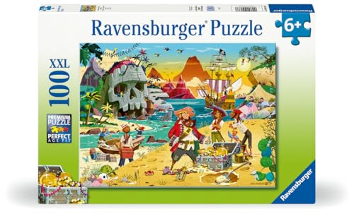 Rompecabezas Ravensburger Treasure! de 100 piezas XXL para niños | Aventura emocionante y educativa | Diversión familiar | Construcción sostenible miniatura 2