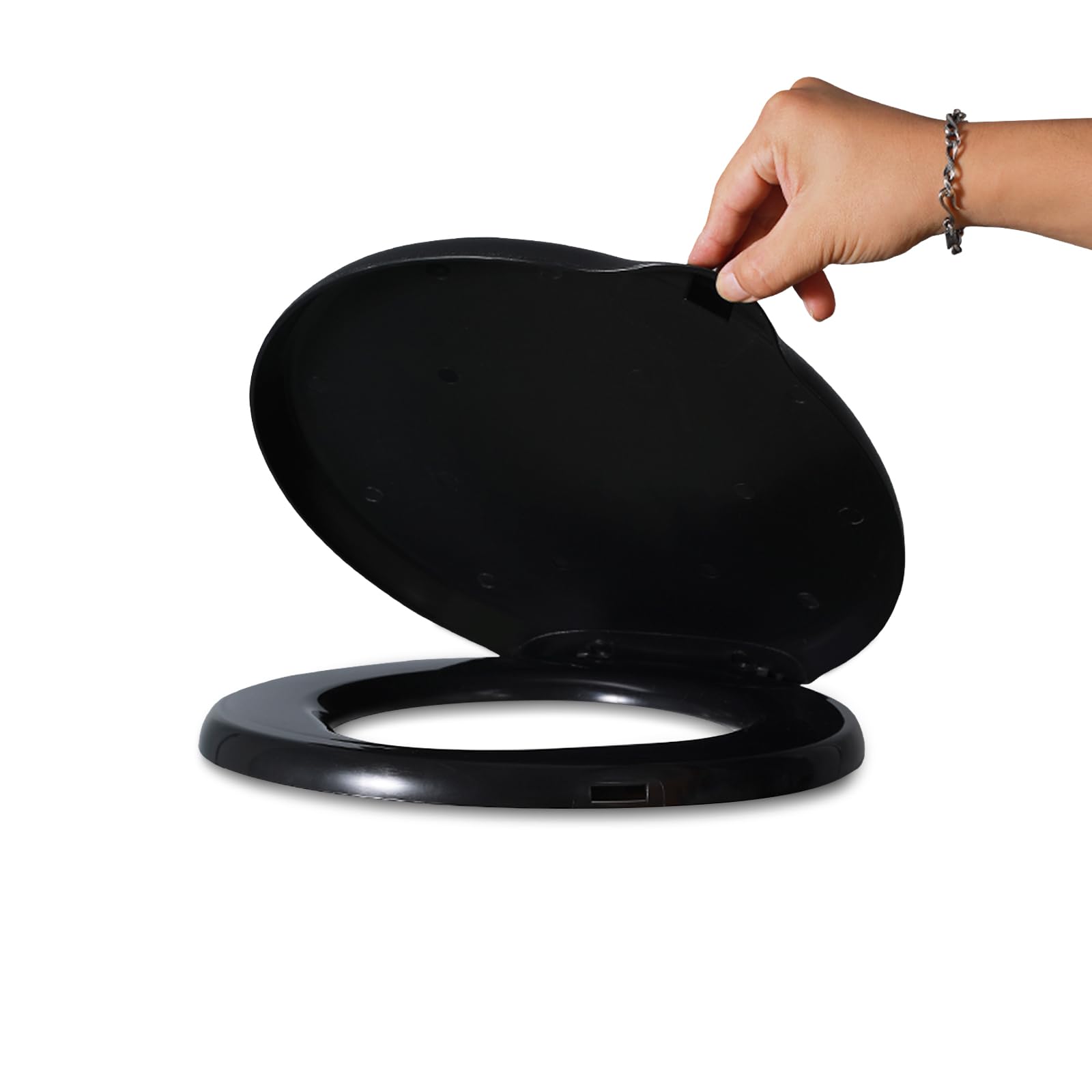 ASEVAT Portable Toilet for Camping, 5 Gallon Bucket Toilet Seat with Lid for Hiking, Emergency