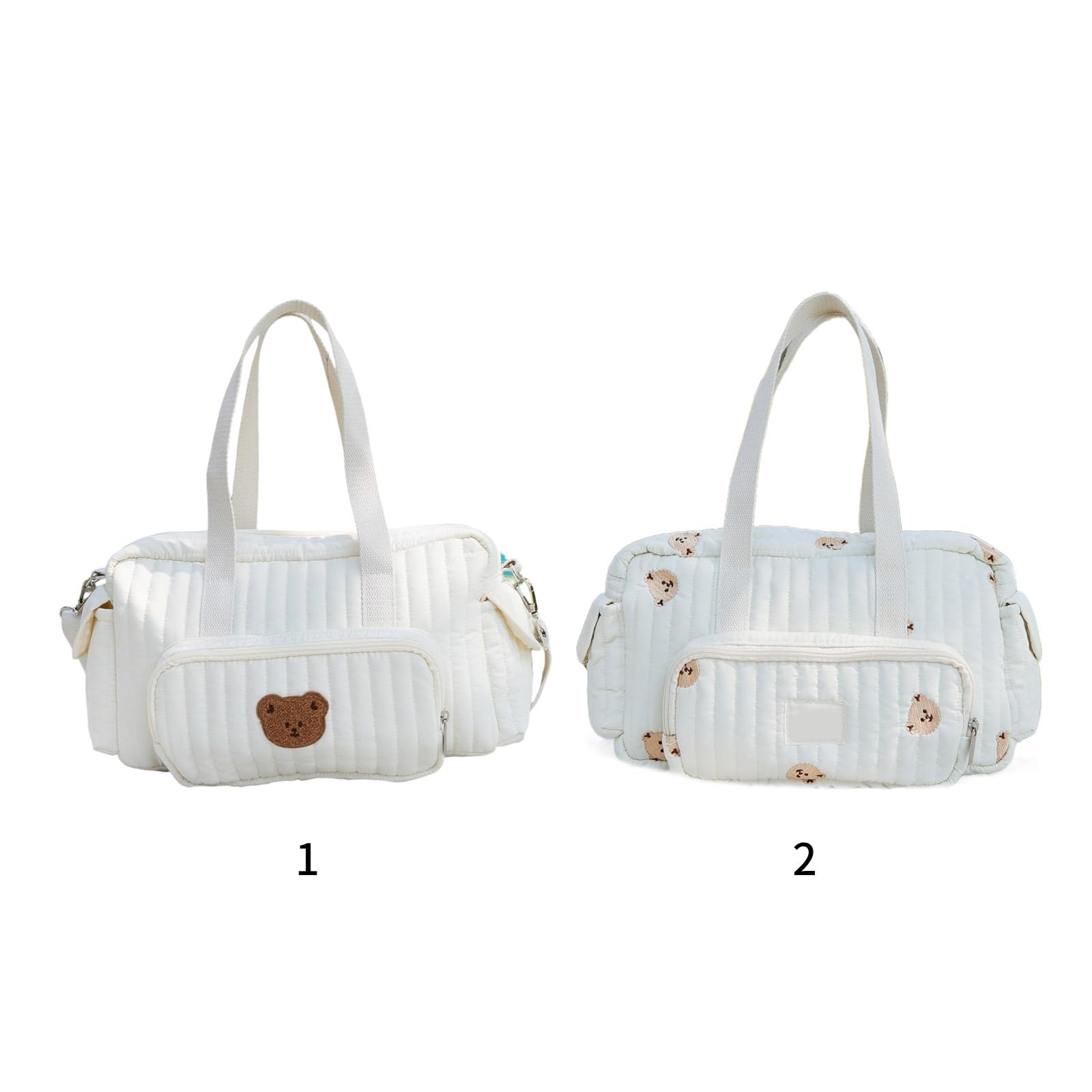 Borsa alla moda per la mummia con ampio spazio per i prodotti del bambino e della mamma multifunzionale borsa di maternità borsa da viaggio