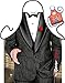 Produktbild Mafia Boss Motiv Kochschürze Patron Kostüm Schürze : Godfather/Patron -- Themenschürze mit Minischürze für Flaschen