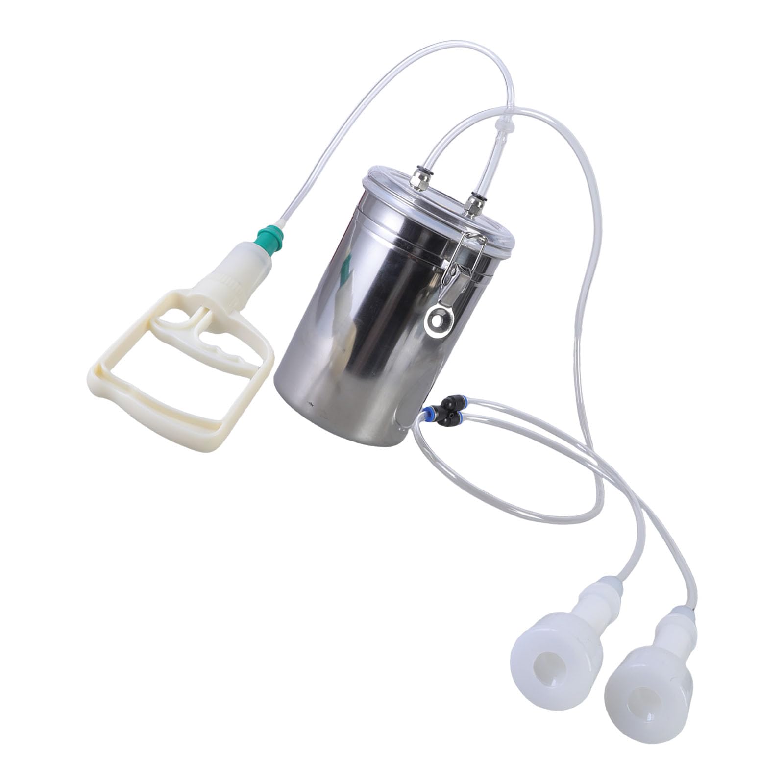 Azxcvbnm Manual Milking Machine Stainless Steel Goat Sheep Milker