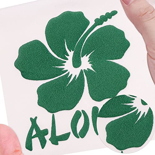 Wrapxpert 3D Puff Heat Transfer Vinyl Green Puffy Htv Iron On Vinyl For Tshirts,Easy Cut/Weed Foaming Htv For Heat Press,Clothing,10"X5Ft #TOP2