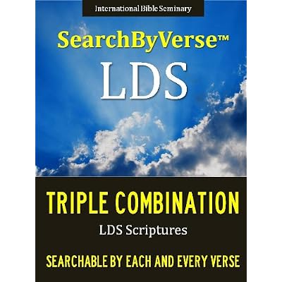 SearchByVerse&trade; LDS TRIPLE COMBINATION