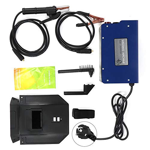 ARC MMA-250Amp Portátil IGBT Inverter Soldadora Soldadora eléctrica Azul y negro