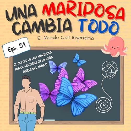 El efecto mariposa - La teor&iacute;a del caos | El Mundo Con Ingenier&iacute;a 51 Podcast Por  arte de portada