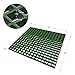 Agfabric 3x3ft Fiberglass Floor Grating - 1.5'' Thick Durable Rustless Square FRP Grating, 0.75''x0.75''x1.5'' Mesh Grid, Car Wash, Wearproof Drain Cover, Green, 36inx36inx1.5in 1pc