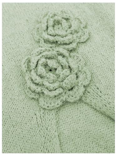 GORGLITTER Women's Flower Bow Halter Bodycon Maxi Dress Backless V Neck Sleeveless Summer Beach Vacation Sundresses4