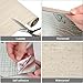 PVC Bodenbelag Selbstklebende, Holz Vinylboden Bodenfliesen, Verdickter 0.15cm Rutschfeste Wasserdicht Vinyl-Fußböden, Laminat Fliesen Selbstklebend, 40x300cm, 1.2m² (Beige-Gelb Holz)