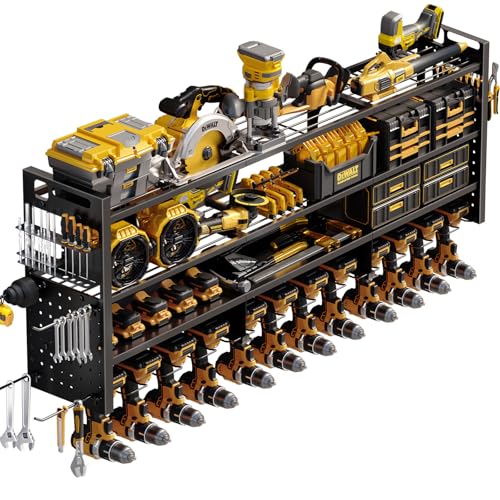 STURDIFLOW Large 49''W Power Tool Organizer Wall Mount |...