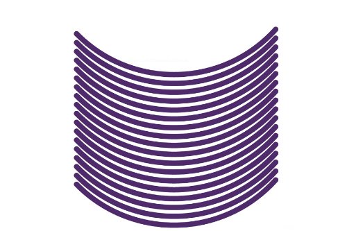 エムディーエフ リムストライプ ソリッドタイプ バイオレット 6mm幅 12インチ RIM-6M-VI-12N