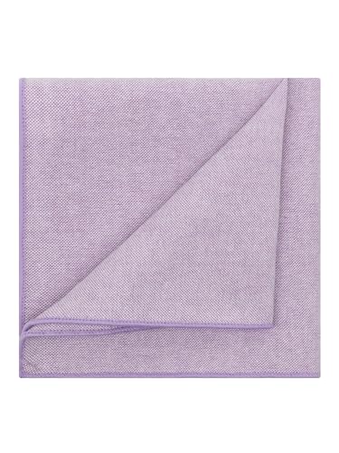 Image of Mantieqingway Cotton Handkerchiefs for Men Solid Color Pocket Square for Suit Formal Wedding Church