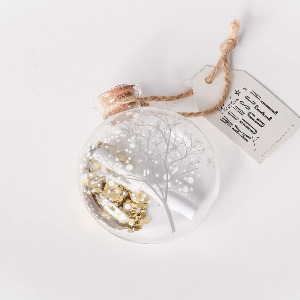 Good old Friends Snow Tree Wishing Balls