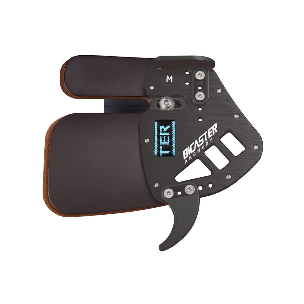 BICASTER ASA Doigts en cuir de vache + plaque en aluminium pour repousser olympique
