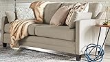 Serta Carmina Contemporary Upholstered 75' Living Room Sofa, Modern Couch for Two or Three, High Plush Seat Cushions and Back Pillows, Easy Assembly, Springfield Linen