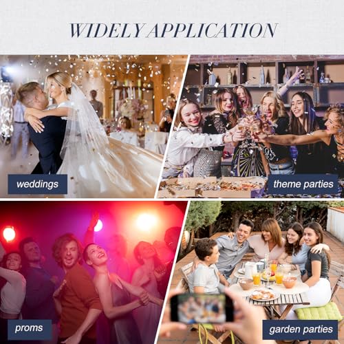 AiQInu 5M Blue Fleece Table Runner Table Decoration Centerpiece Table Runner Decorative Table Cloth - Image 4