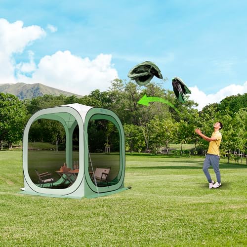 Werph ST006G Screen Tent Camping Canopy 6X6, Screen Room With Mosquito Tent,Pop Up Screen Tent Canopy thumb #1