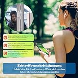 HXLZYF Alarmanlage Haus, WLAN-tür Alarmanlage mit APP (2,4 GHz und 5 GHz WLAN), Kabelloses...