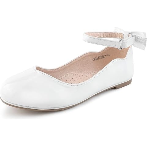FUPPIA Girls Mary Jane Ballerina Shoes Cover