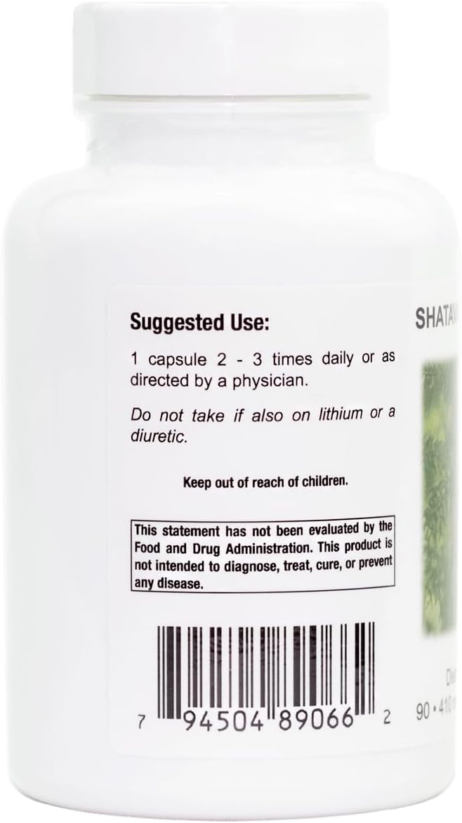 Supreme Nutrition Shatavari Supreme, 90 Pure Shatavari Root Vegetarian Capsules (Pack of 2)