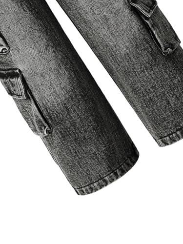 Jean cargo garçon robuste en denim stretch de qualité pour bouger libre - 3
