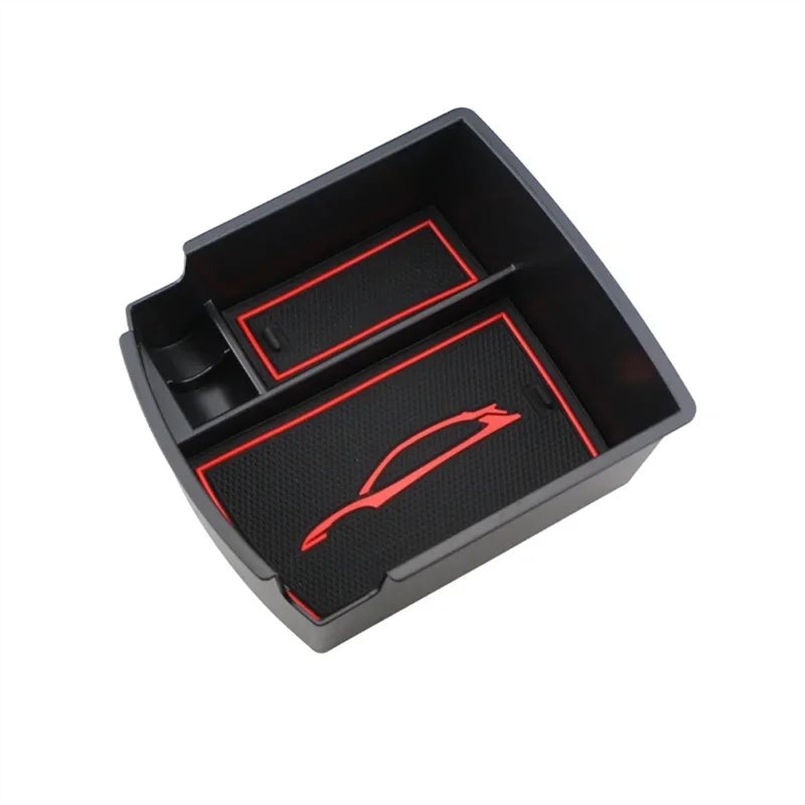 FVBFCDX Armrest Organizer Compatible With Hyundai For Kona For Encino 2017 2018 2019 2020 Car Central Control Armrest Storage Box