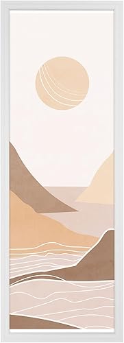 Vista 140 de Marco gris rústico de 18 x 24 pulgadas, marco para póster de 18 x 24 pulgadas, color gris envejecido, grande, retro, natural, 24 x 18 pulgadas