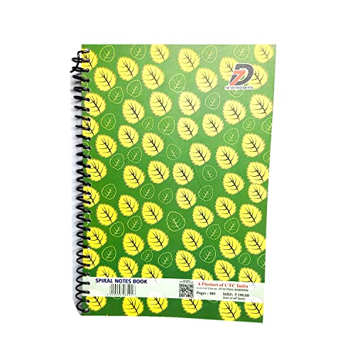 Image of Spiral A4 Notebook | 400 Pages | Ruled | Seven Days by CTC Book World