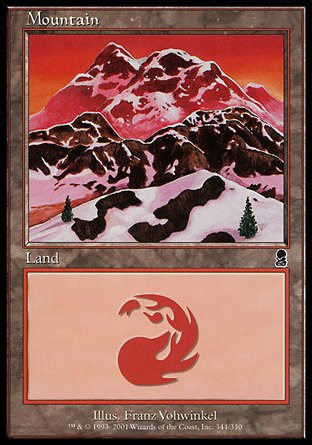 Amazon.co.jp: Magic: the Gathering - Mountain (344) - Odyssey