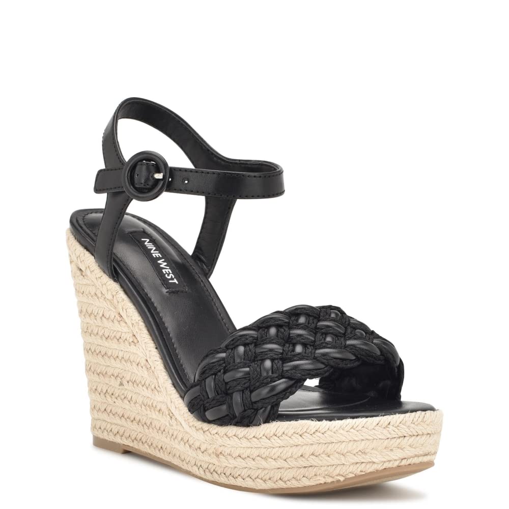 NINE WEST Women's Hosana Wedge Sandal