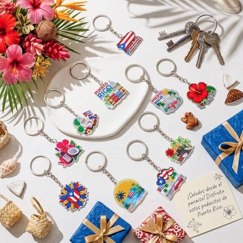 Image of Sureio 25 Pcs USA Souvenir Keychain Gifts Bulk Men California Los Angeles Texas Florida Chicago Silver Metal American Keyring