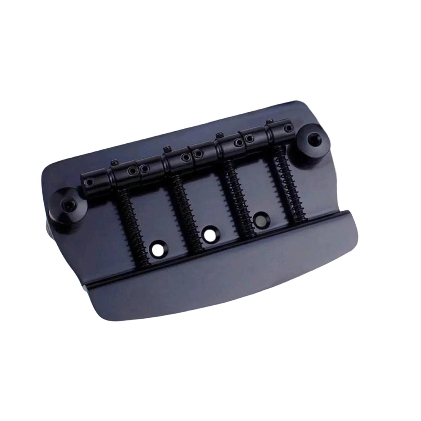Mostek Gitarowy 4 Strunowy Stały Mostek Basowy Hard Tail MMB4 Chrome Black(Black)