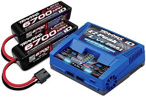 Traxxas EZ-Peak Live Dual + 2 Batteries LiPo 26 A LiPo, arrêt NiMH Minus-Delta-U