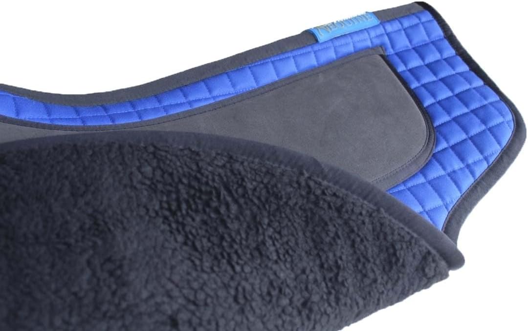 CHALLENGER Horse Quilted Endurance Contoured Barrel Gel Comfort Saddle Pad 39185