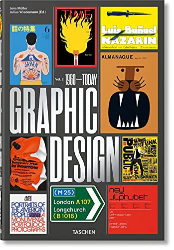 The History of Graphic Design. Vol. 2, 1960–Today (Multilingual Edition)