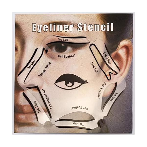 Eye-shadow-template-Eyeliner-Stencil-Pads-For-The-Perfect-Winged-Tip-Look-Reusable-Easy-to-Clean-Flexible-Cruelty-Free-Vegan Eye shadow template, Eyeliner Stencil Pads - For The Perfect Winged Tip Look. Reusable, Easy to Clean & Flexible. Cruelty Free & Vegan