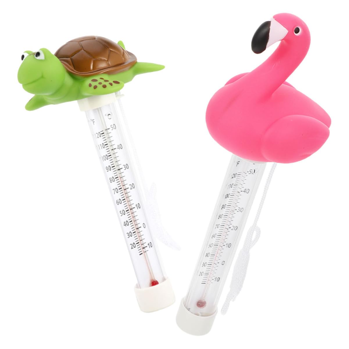 2 piezas Termómetro Flotante para Agua Termómetro de Temperatura para y Bañeras Diseño de y Tortuga para Agua Interiores y Exteriores