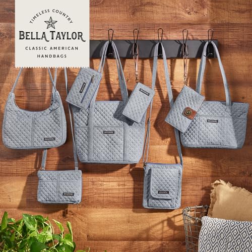 Image of Bella Taylor Simple Crossbody, Quilted Handbag for Women